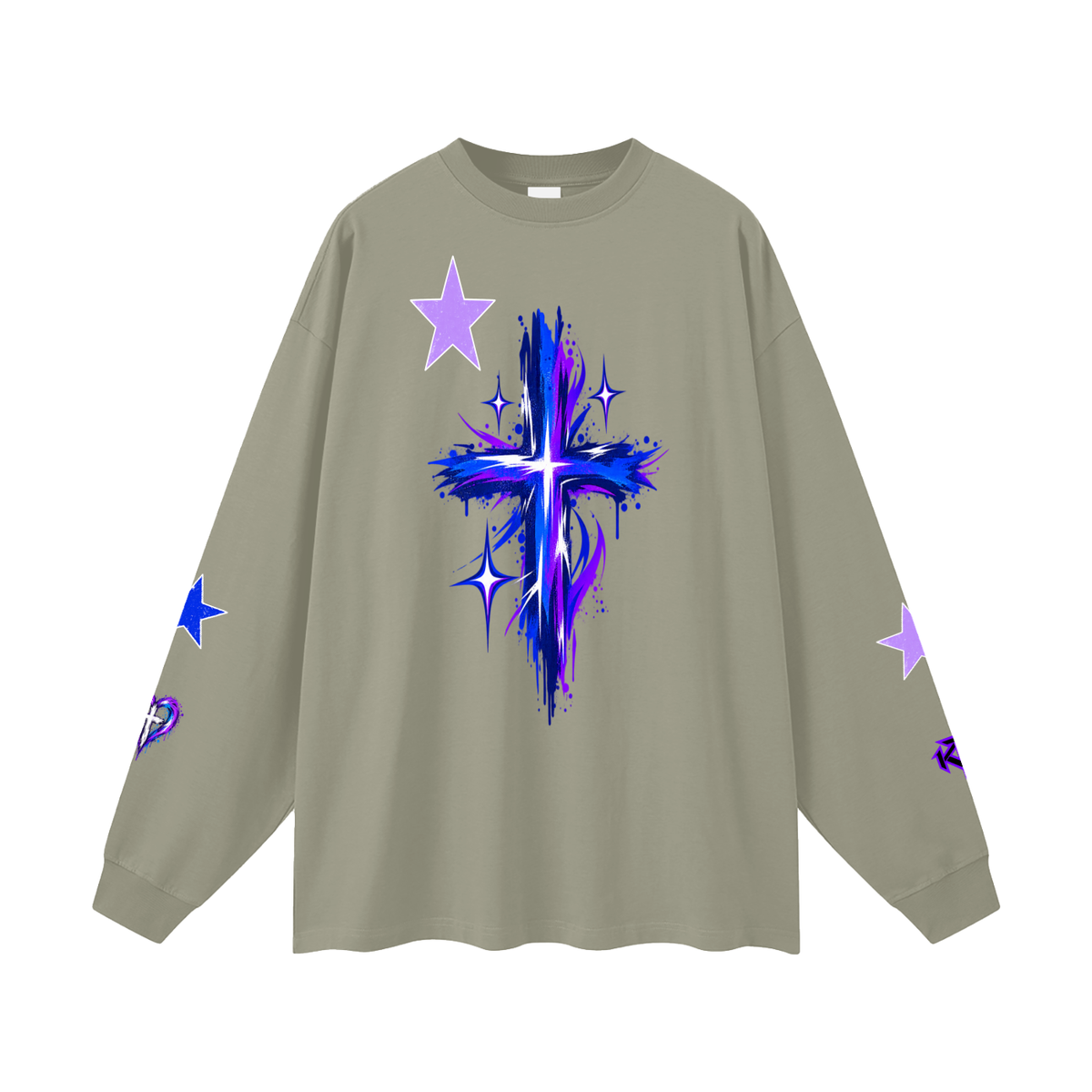 Oversized Unisex Long Sleeve T-Shirt