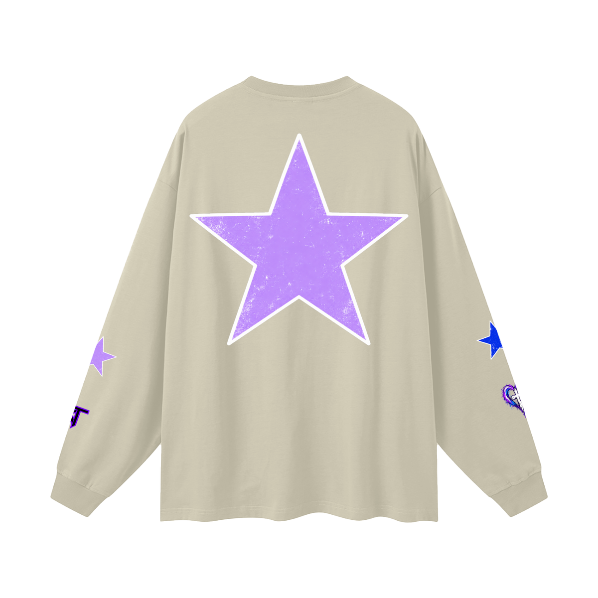 Oversized Unisex Long Sleeve T-Shirt