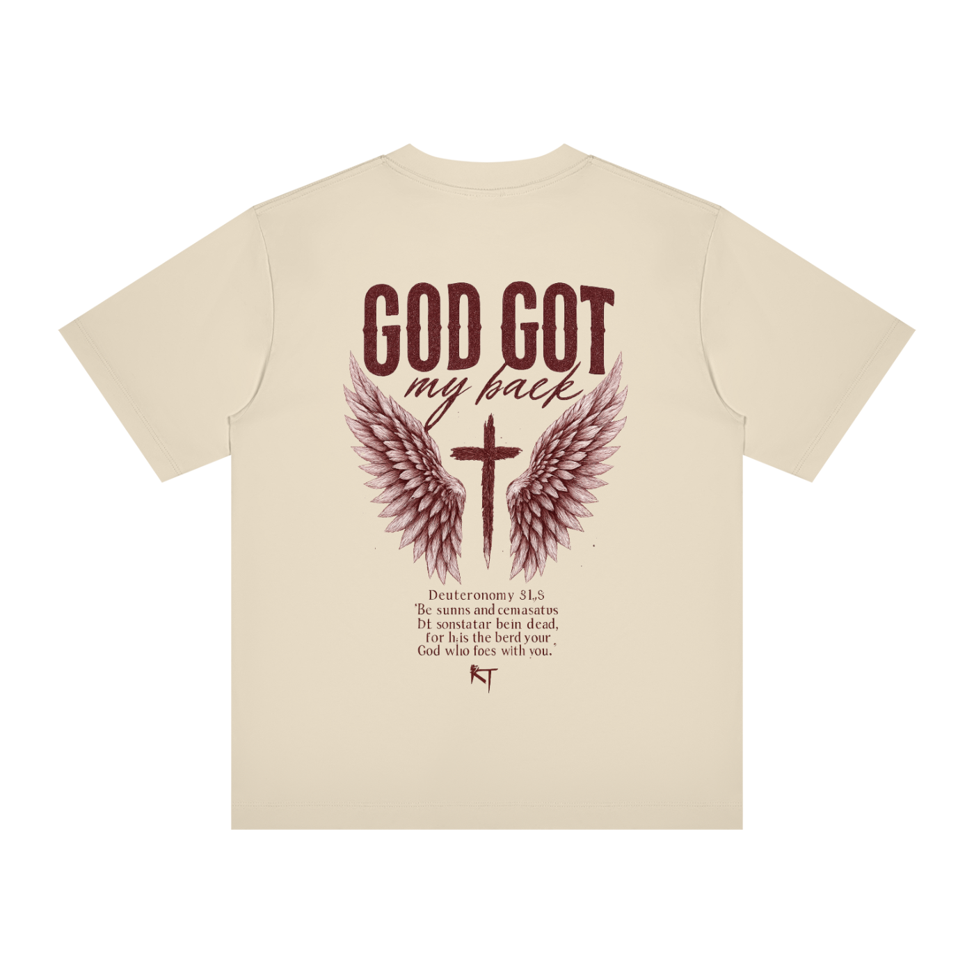 Unisex Regular Crewneck T-Shirt Got My Back