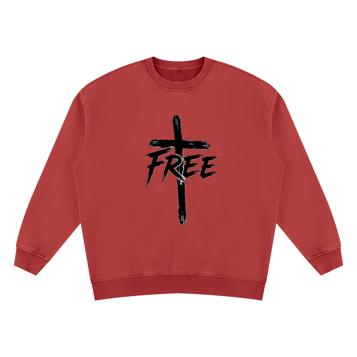 Unisex Vintage Wash Fleece Sweatshirt