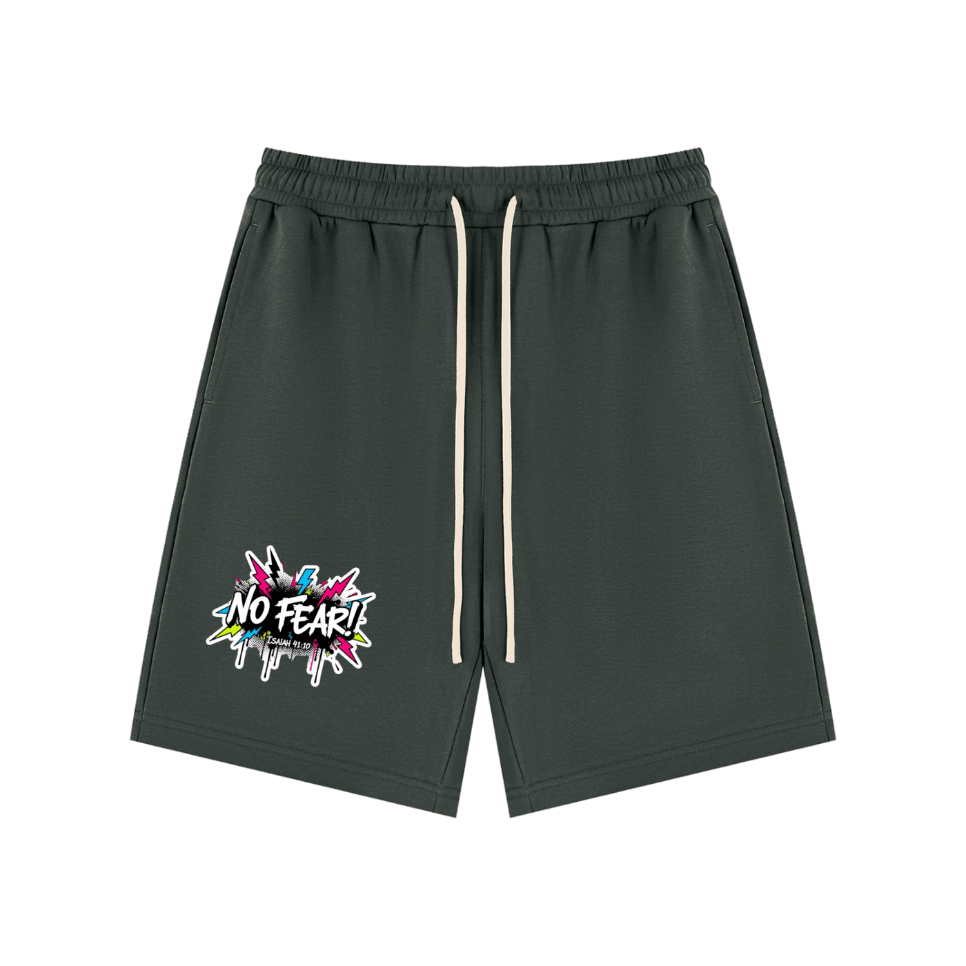 Unisex Drawstring Shorts No Fear