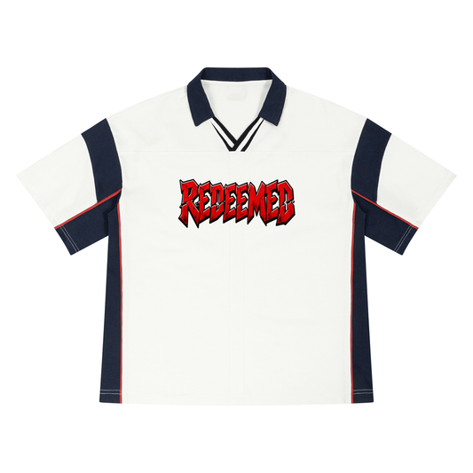 Kingdom Threads Boxy Color Block Polo Shirt – 100% Cotton