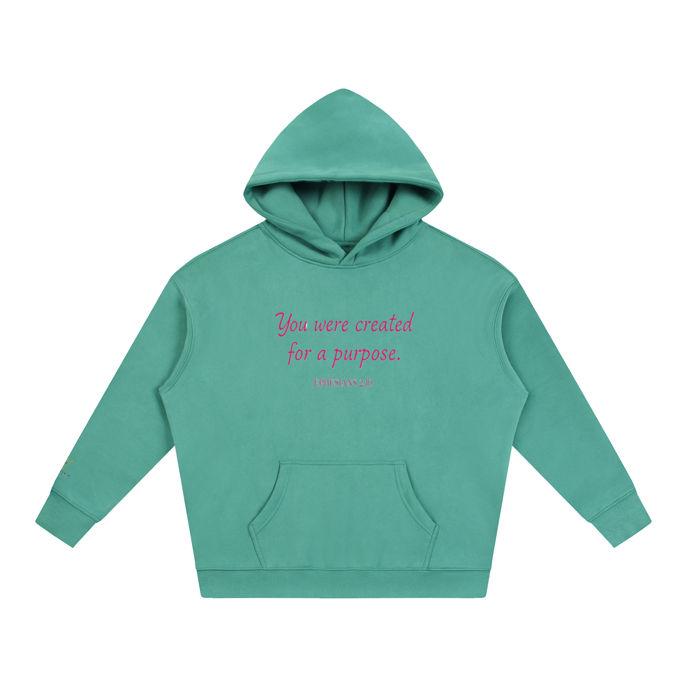 Oversize Fleeced Hoodie Purpose
