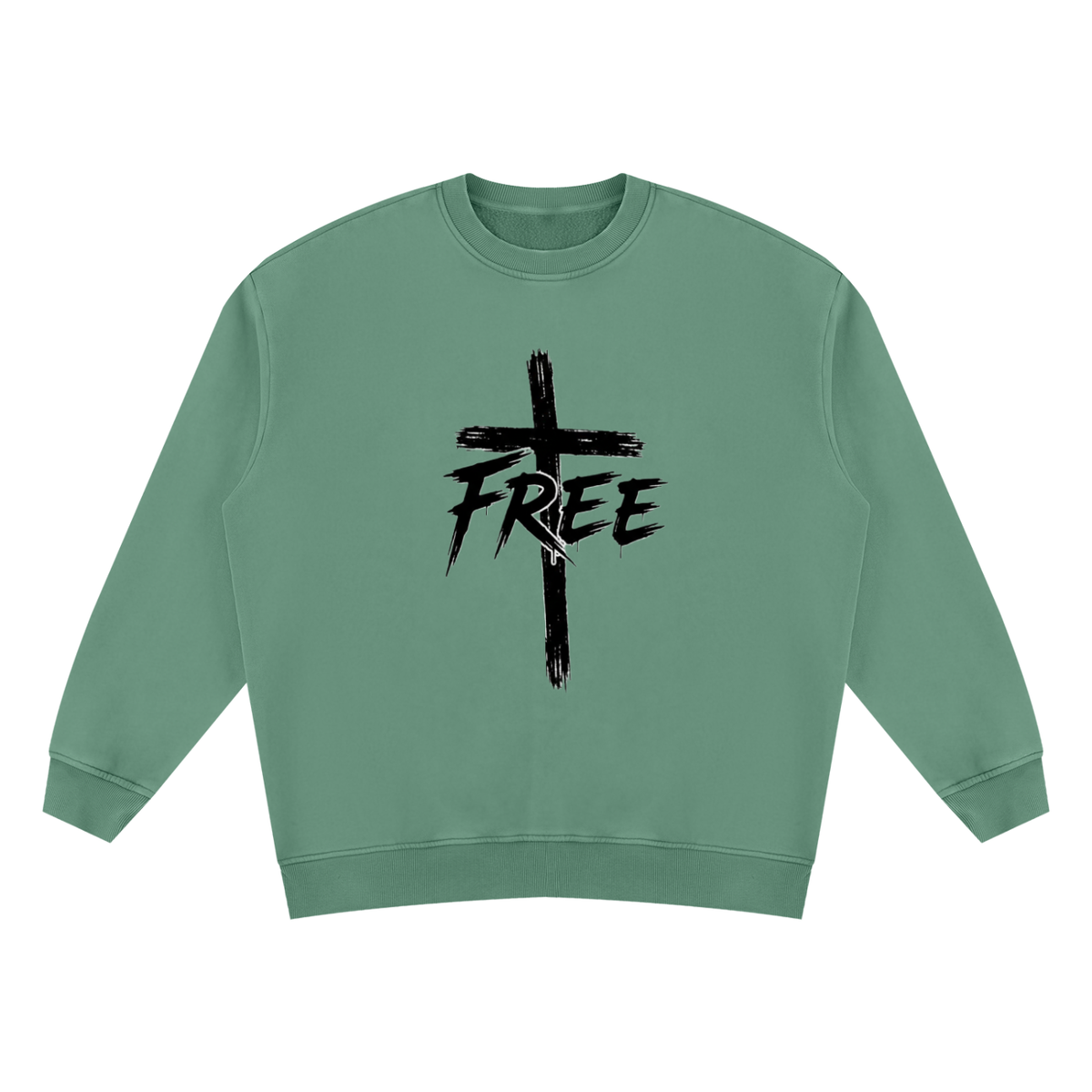 Unisex Vintage Wash Fleece Sweatshirt