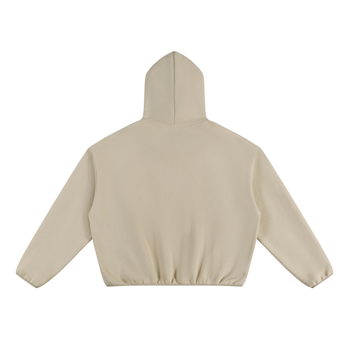 Unisex Boxy Piping Fleece Hoodie – Heavyweight 350 GSM