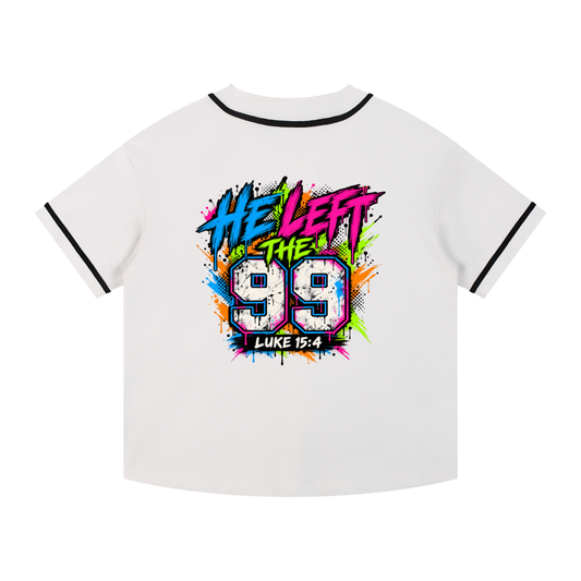 Kingdom Threads Contrast Piped Button-Up Jersey – Unisex Fit