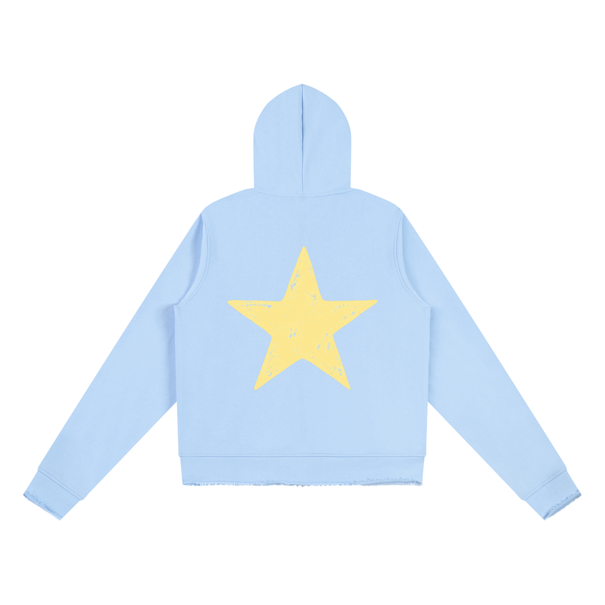 Women's Raw Edge Full Zip Hoodie | Kingdom Threads