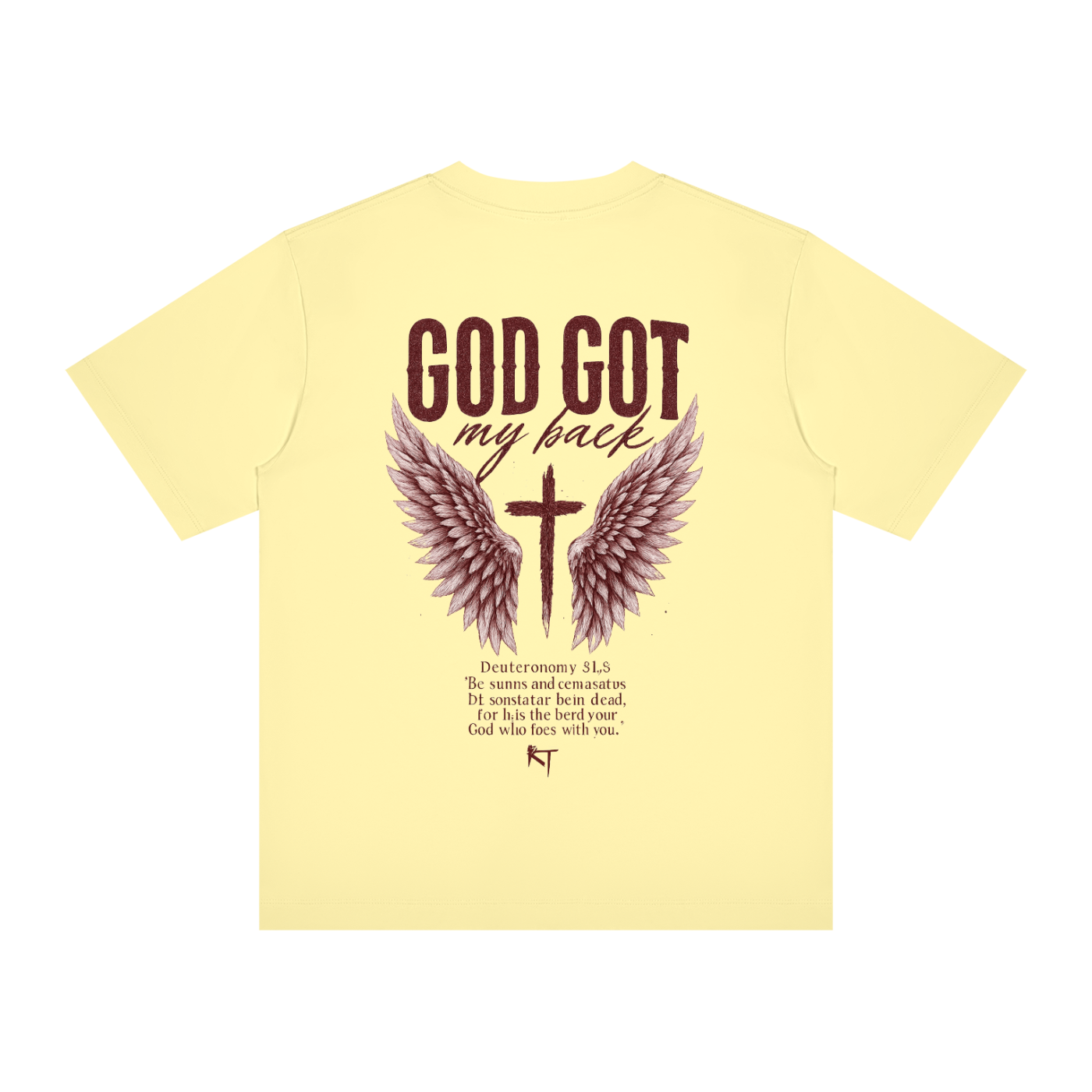 Unisex Regular Crewneck T-Shirt Got My Back