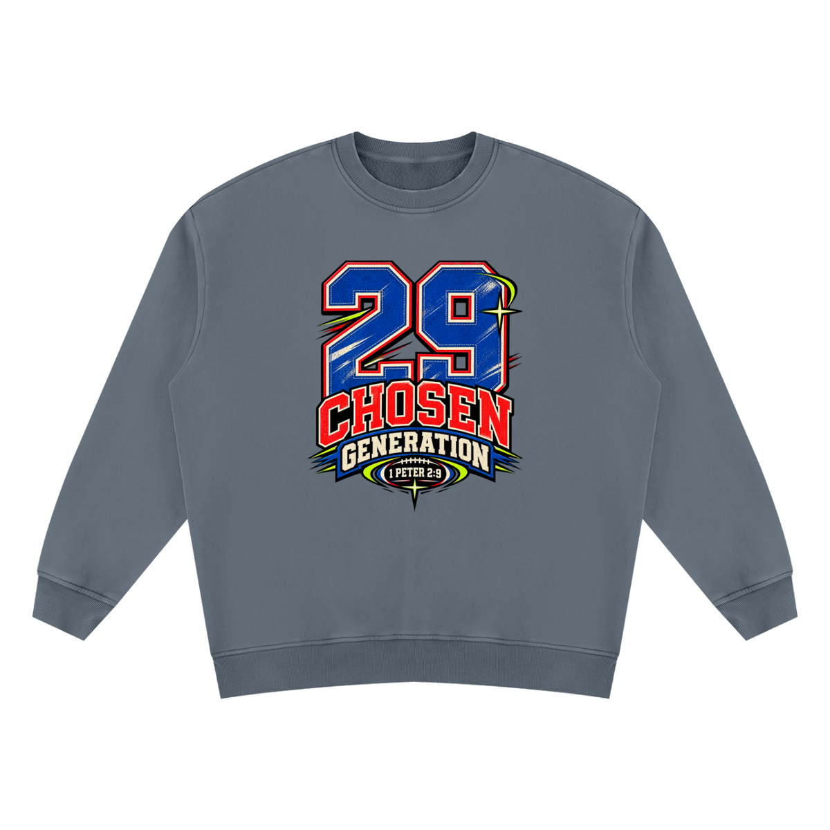 Unisex Vintage Wash Fleece Sweatshirt