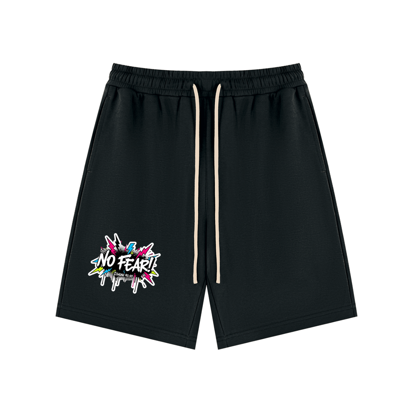 Unisex Drawstring Shorts No Fear