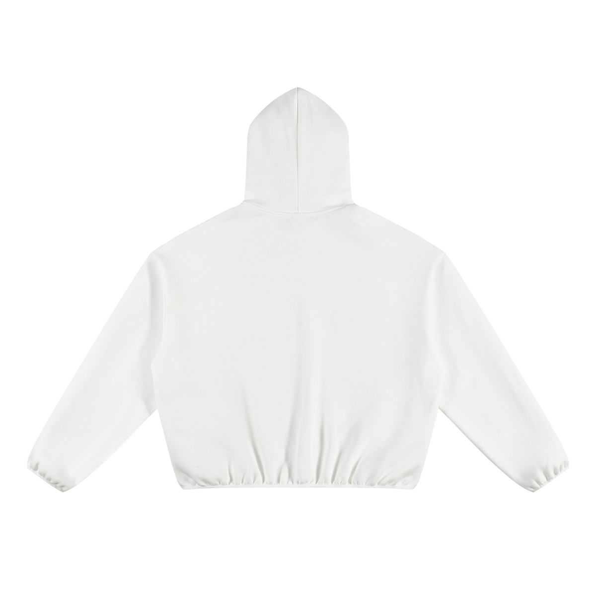 Unisex Boxy Piping Fleece Hoodie – Heavyweight 350 GSM