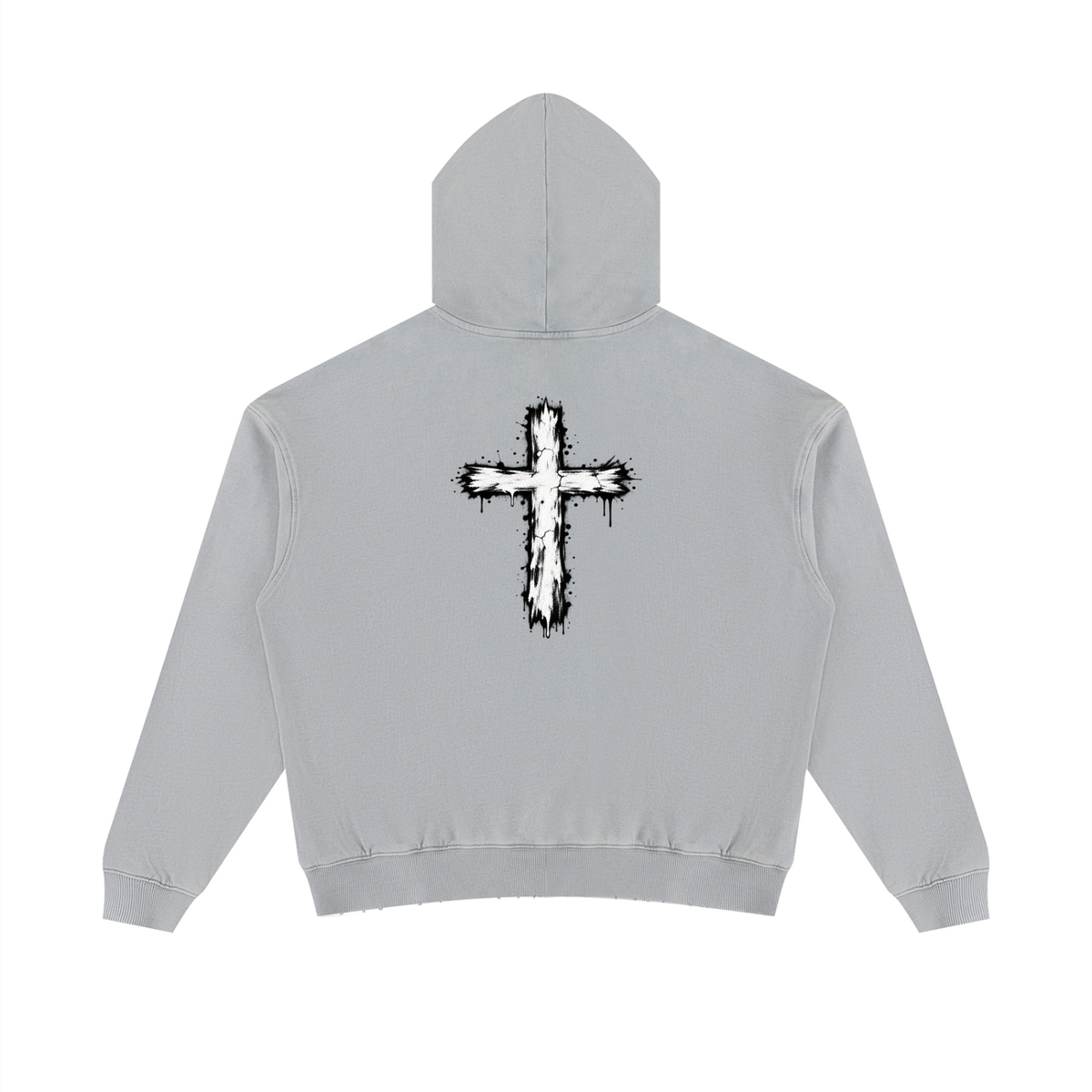 Unisex Mineral Wash Distressed Hoodie – God's Got My Back