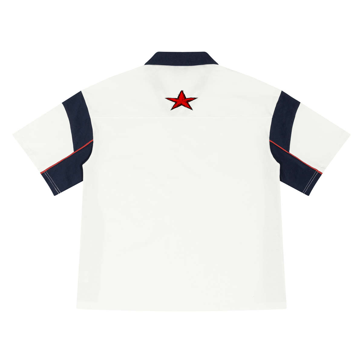 Kingdom Threads Boxy Color Block Polo Shirt – 100% Cotton