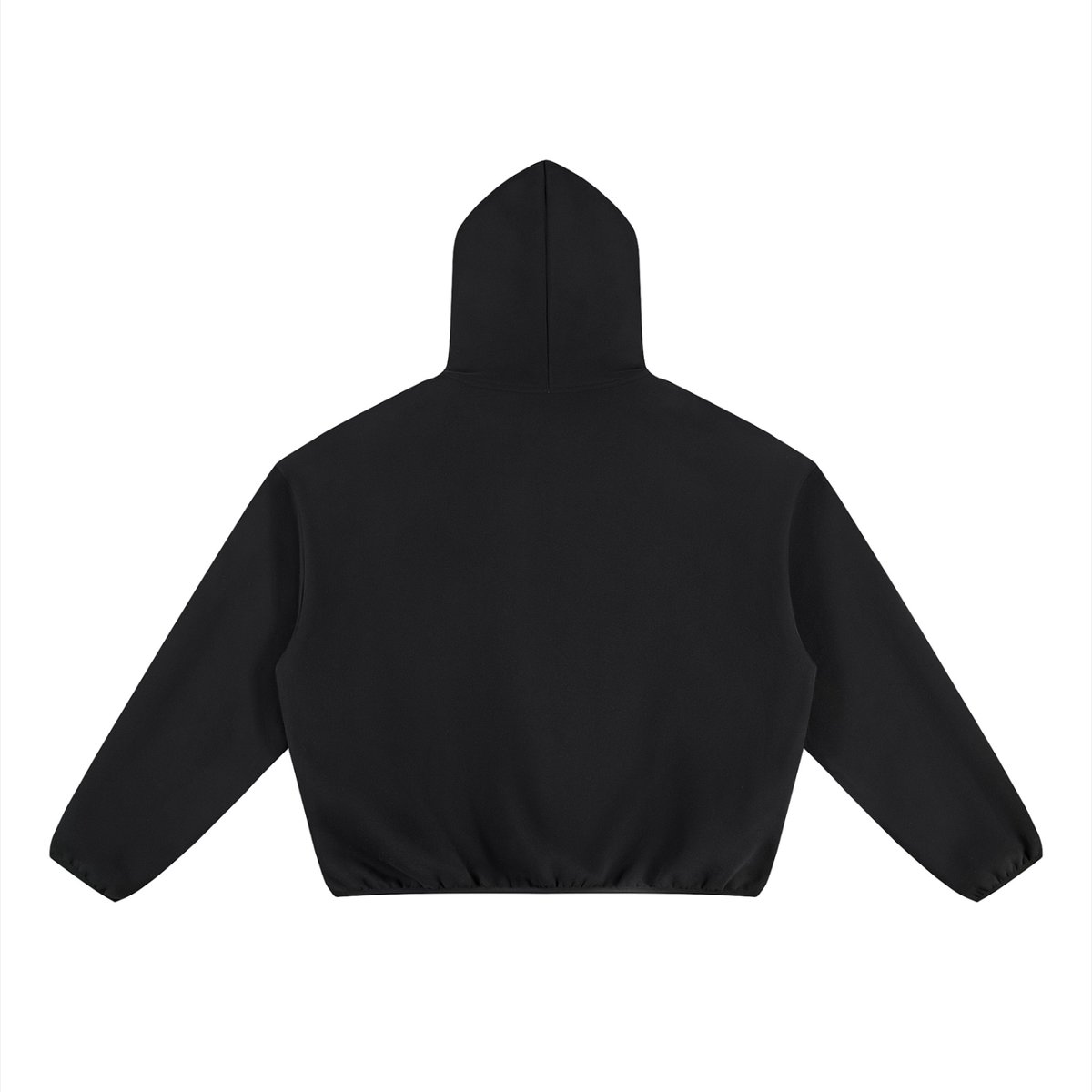 Unisex Boxy Piping Fleece Hoodie – Heavyweight 350 GSM