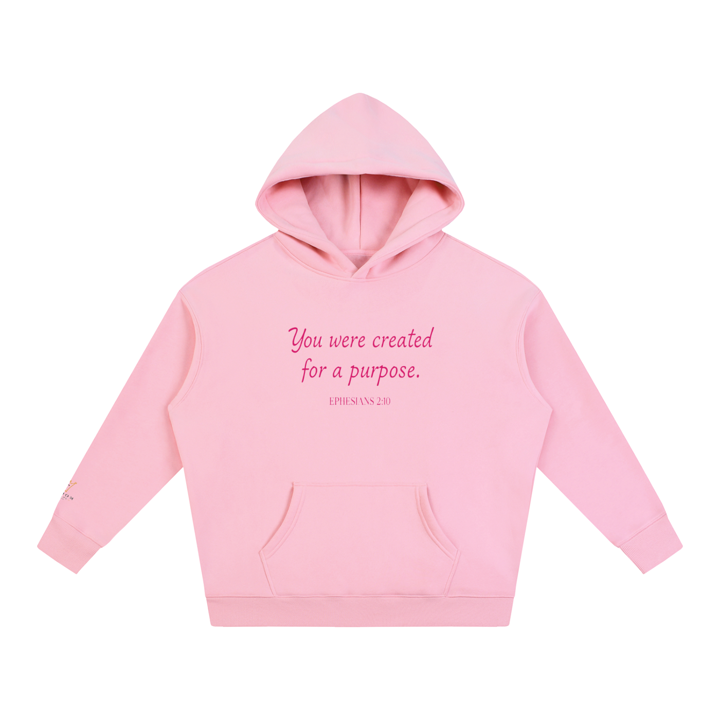 Oversize Fleeced Hoodie Purpose