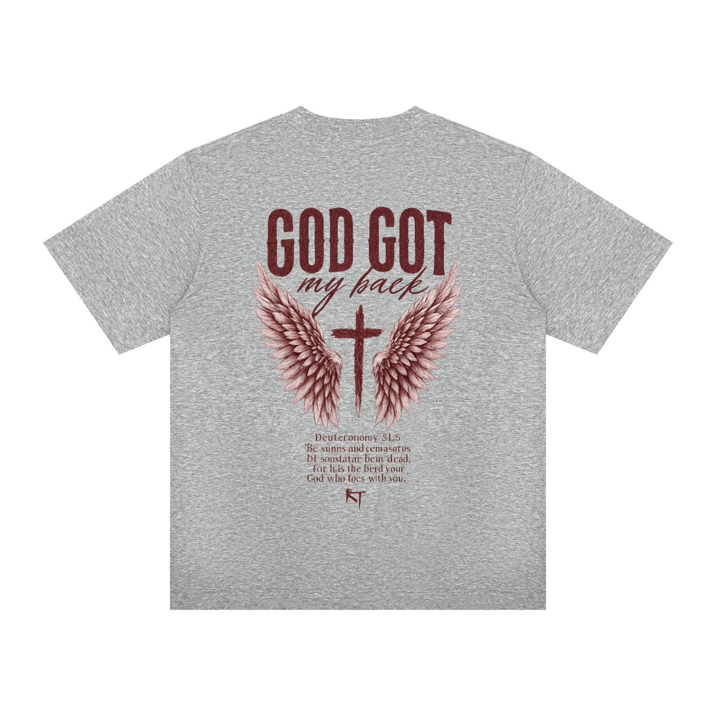 Unisex Regular Crewneck T-Shirt Got My Back