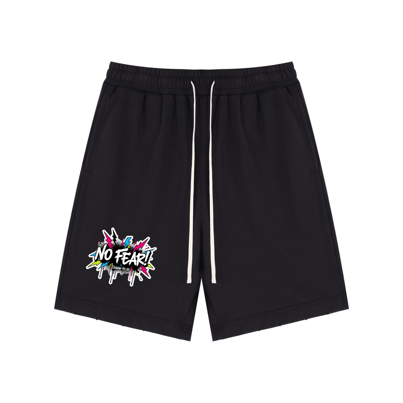 Unisex Drawstring Shorts No Fear