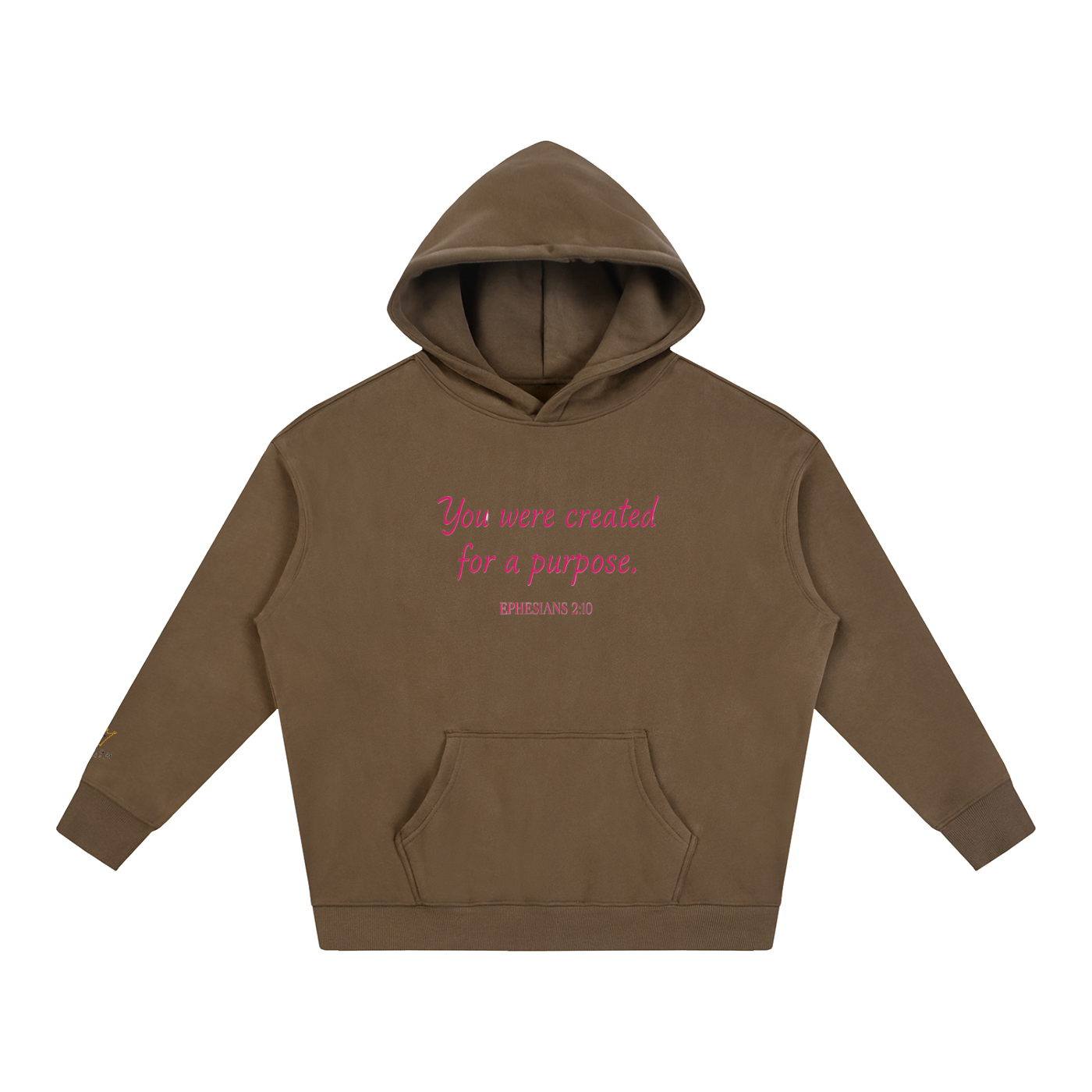 Oversize Fleeced Hoodie Purpose