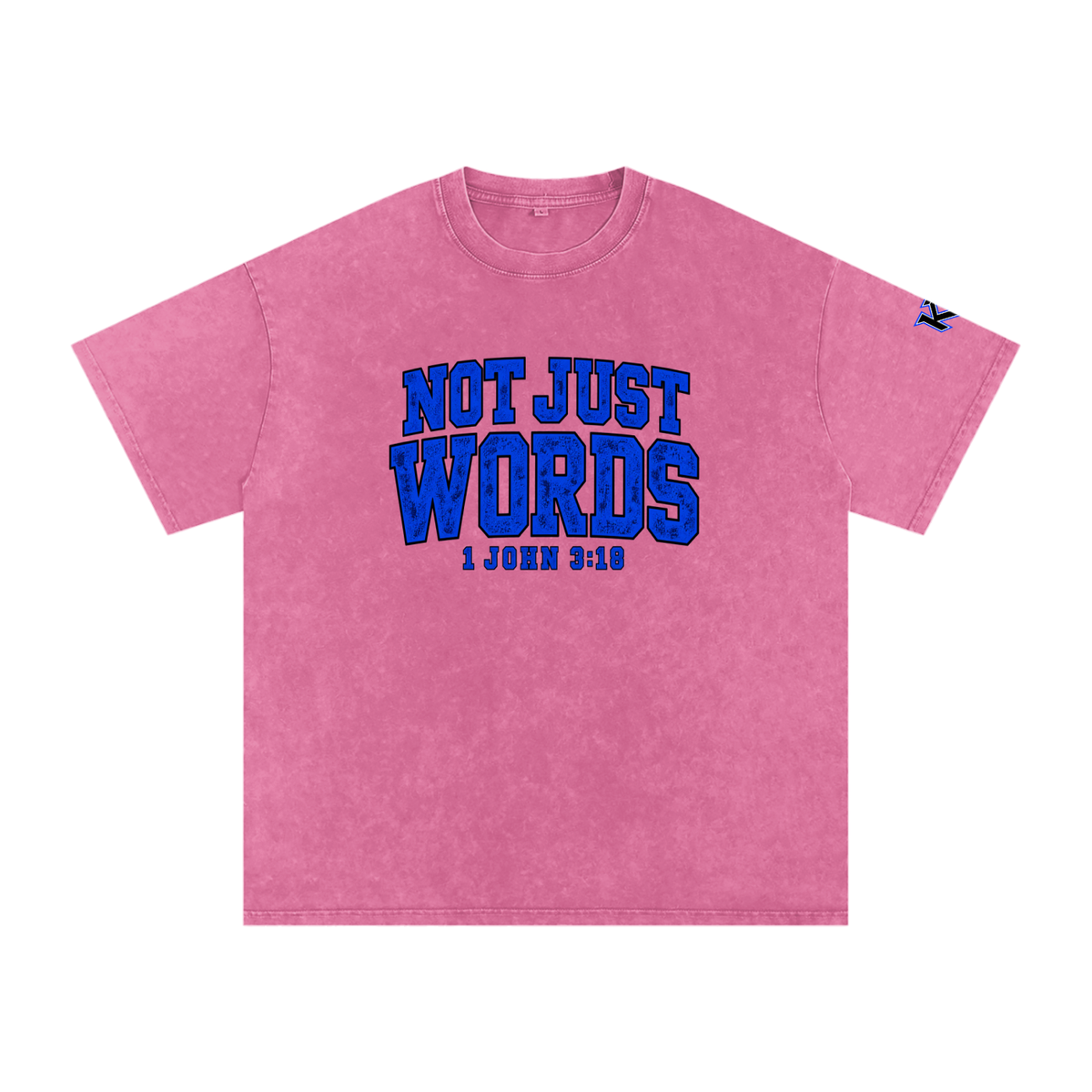 Snow Washed Oversized Cotton T-Shirt | Kingdom Threads
