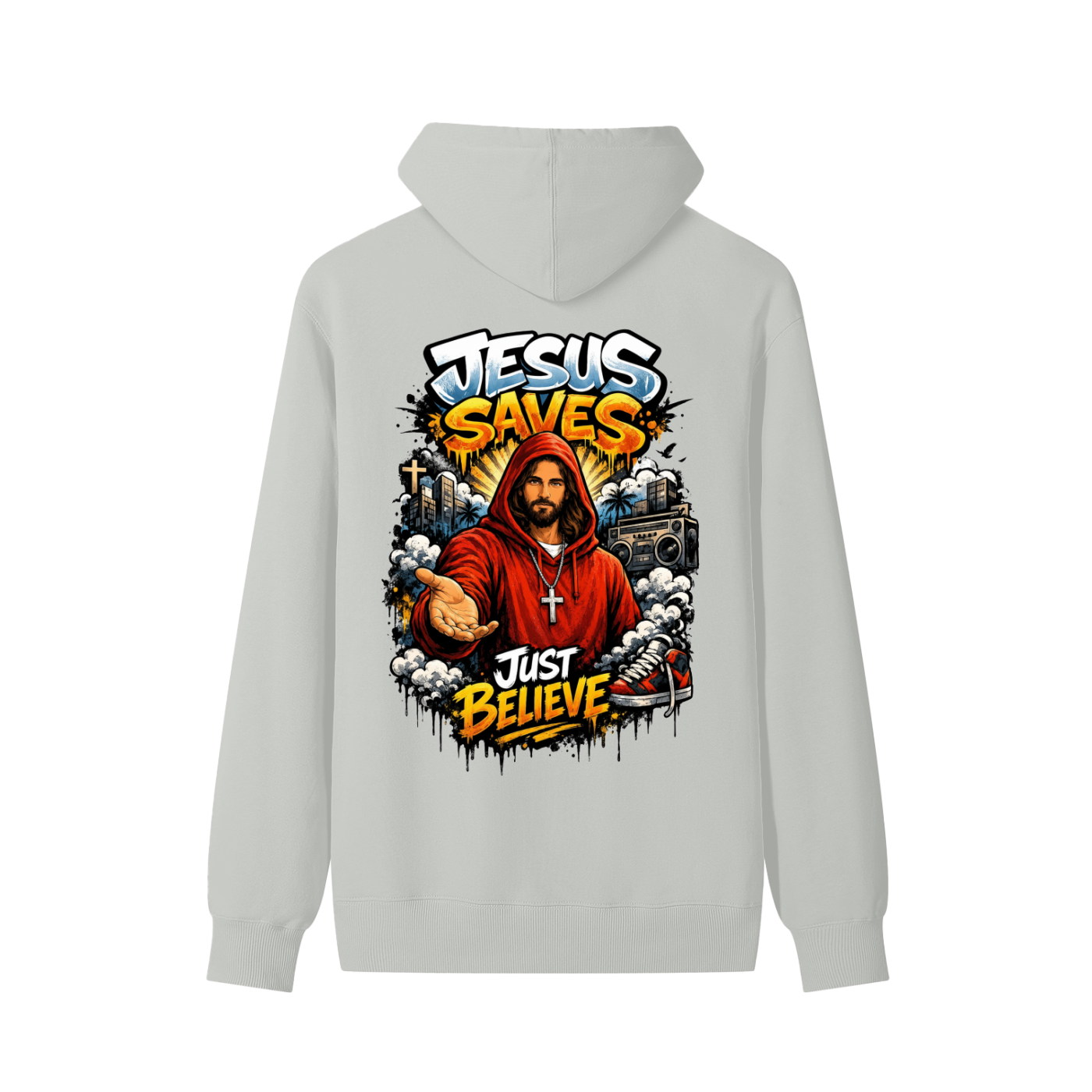 Classic Unisex Cotton Hoodie Jesus
