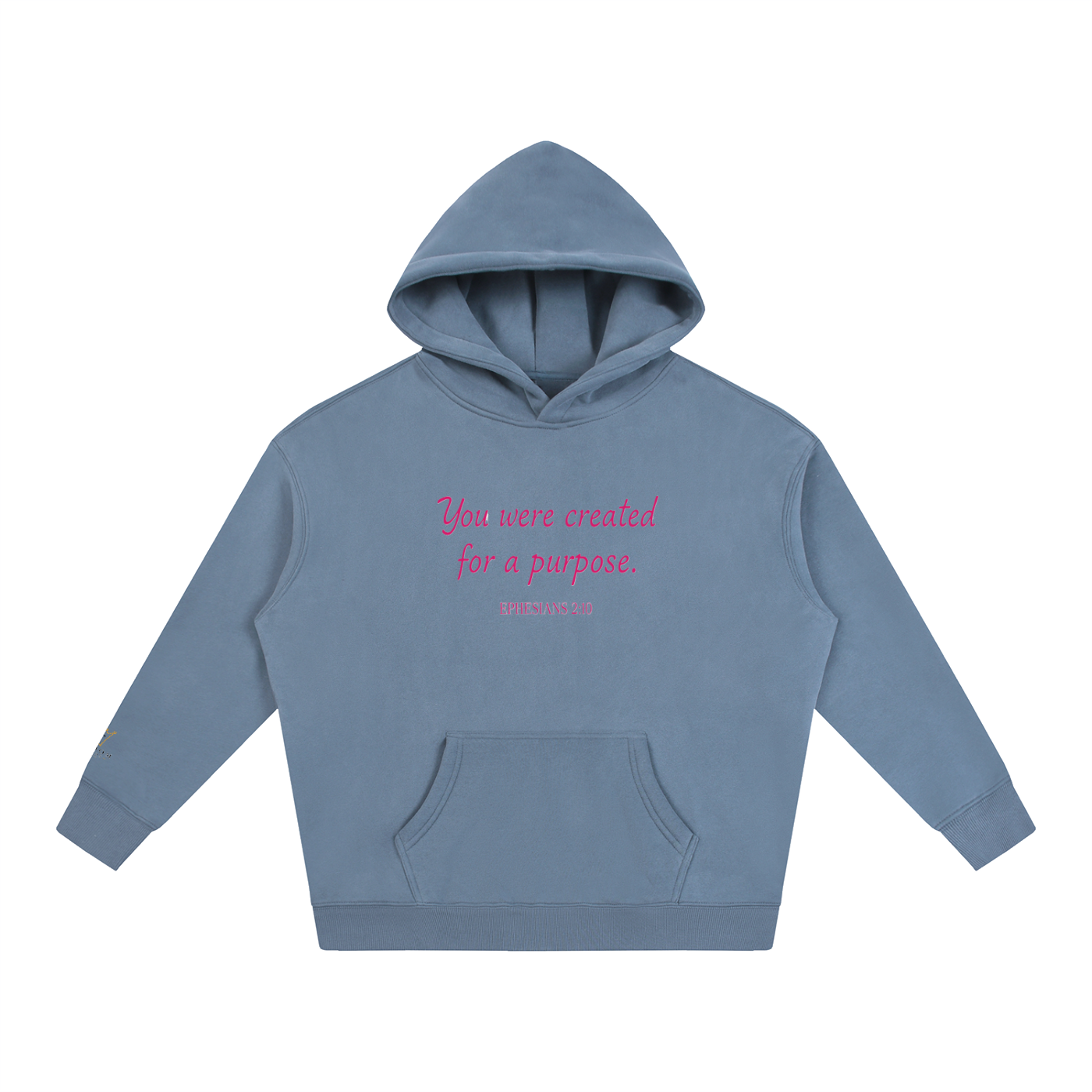 Oversize Fleeced Hoodie Purpose